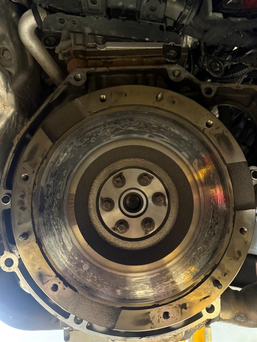 Clutch and flywheel replacement