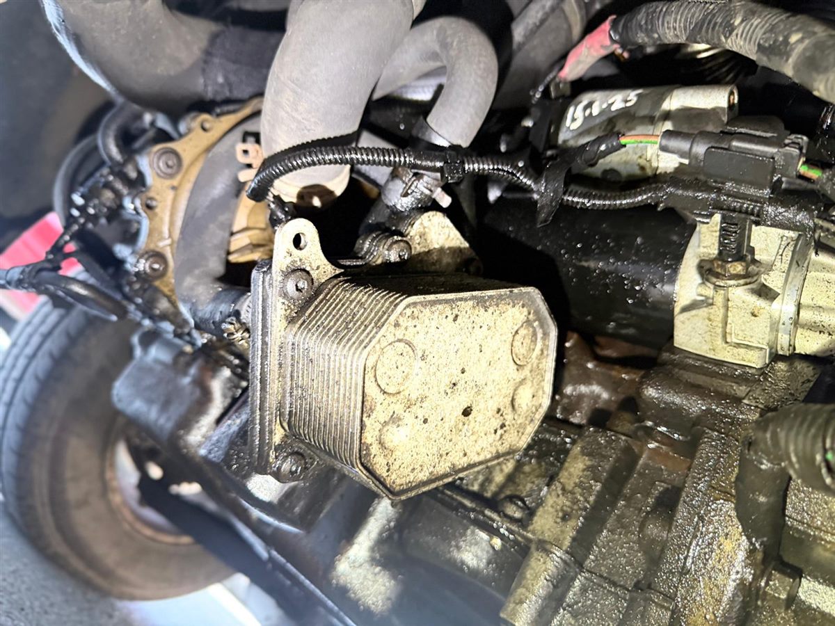 Oil cooler repair